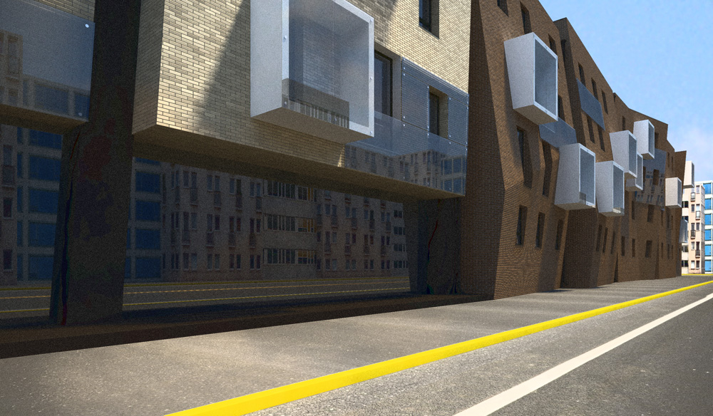 “Random” Project: A101 Urban Block Competition / za bor architects
