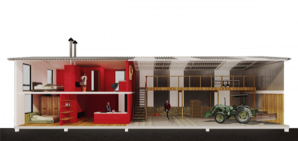 Barn House / Oficina Informal