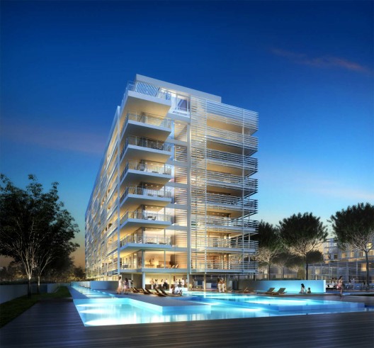 In Progress: Jesolo Lido Condominium – The Beach Houses / Richard Meier & Partners Architects