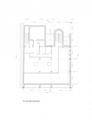 second floor level