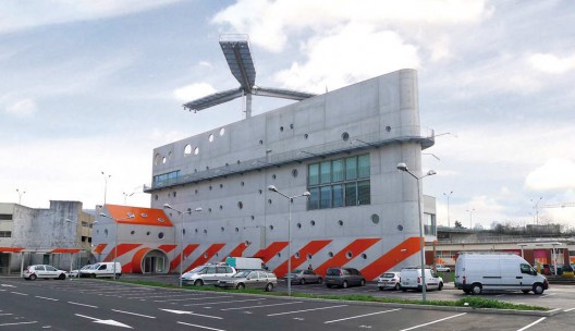 Helicopter Building / Stephane Maupin, Nicolas Hugon
