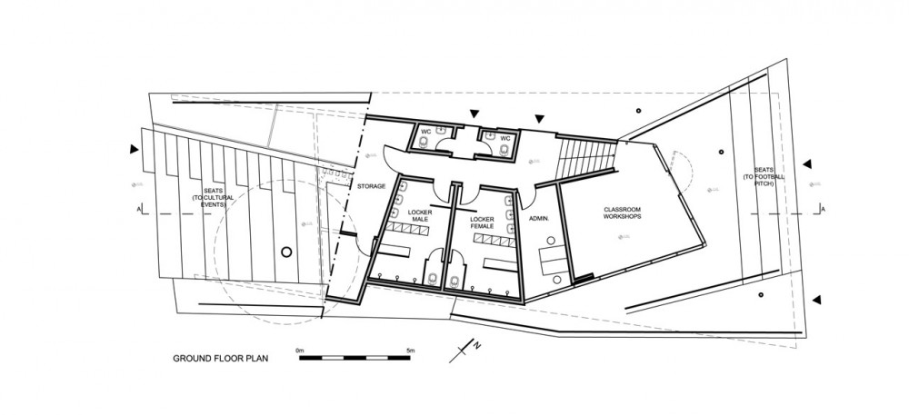 Homeless World Cup Legacy Center /  Lompreta Nolte Arquitetos, Nanda Eskes Arquitetura and Architecture For Humanity