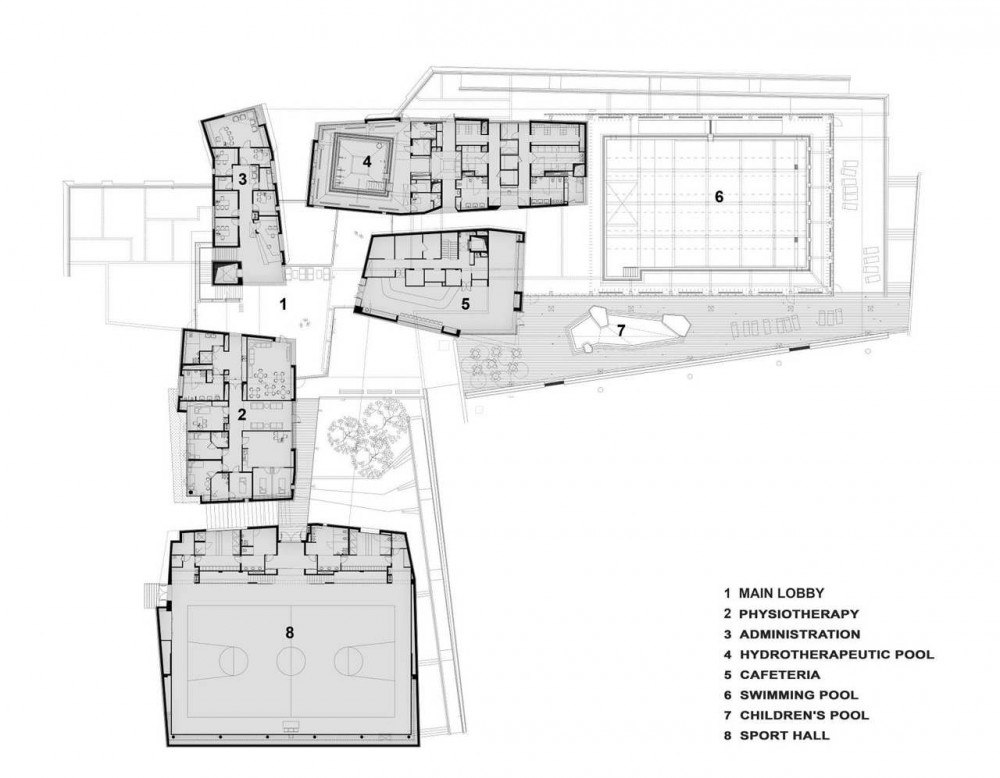 Beit-Halochem Rehabilitation Center / Kimmel-Eshkolot Architects