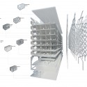 Nuovo Palazzo Della Provincia di Bolzano / OFL architecture + rabatanalab perspective section 01