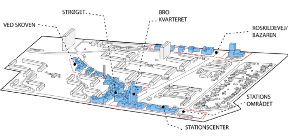 Urban Plan Rødovre Syd / WE architecture