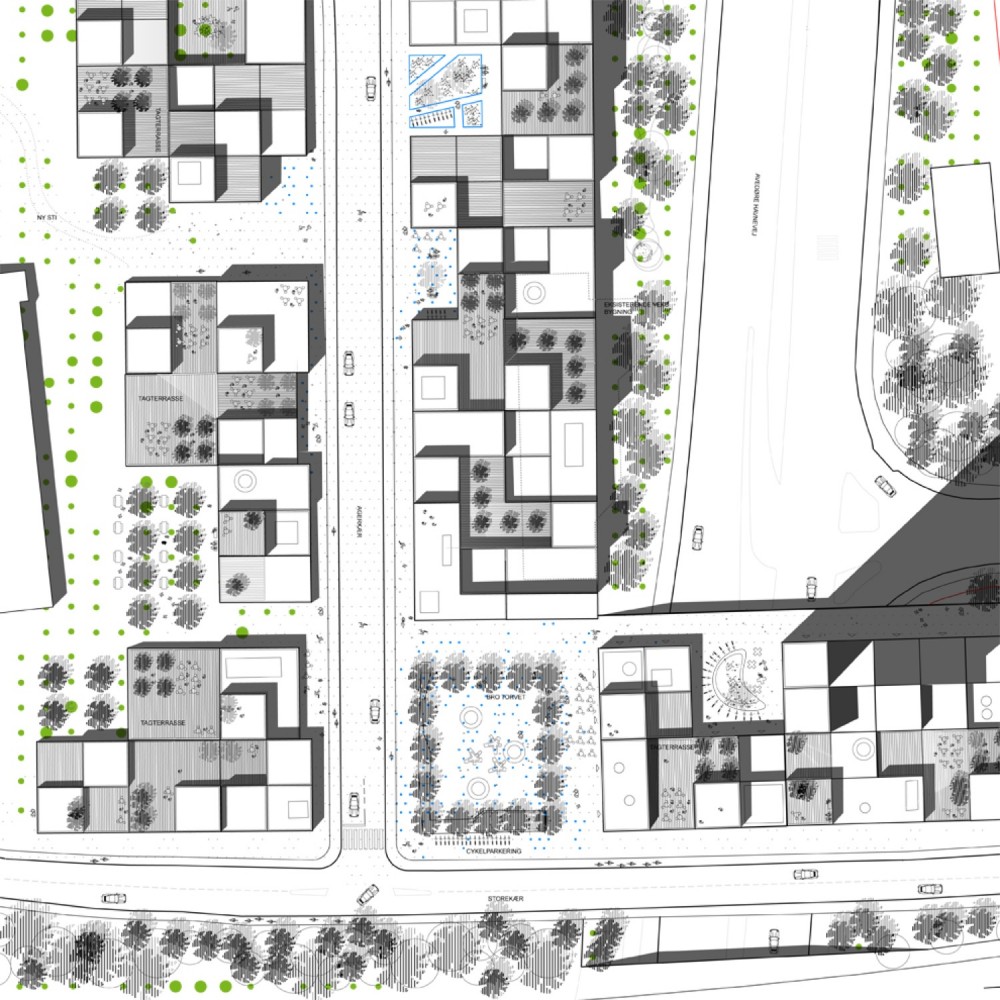 Urban Plan Rødovre Syd / WE architecture