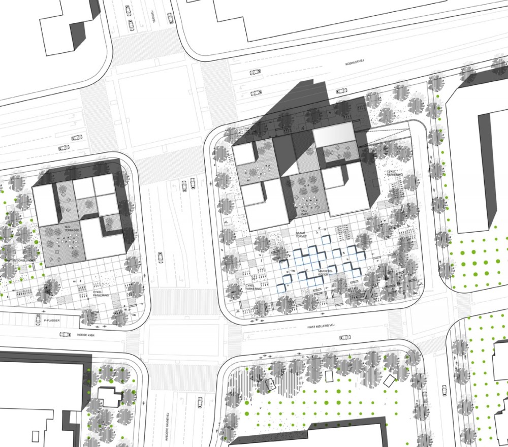 Urban Plan Rødovre Syd / WE architecture