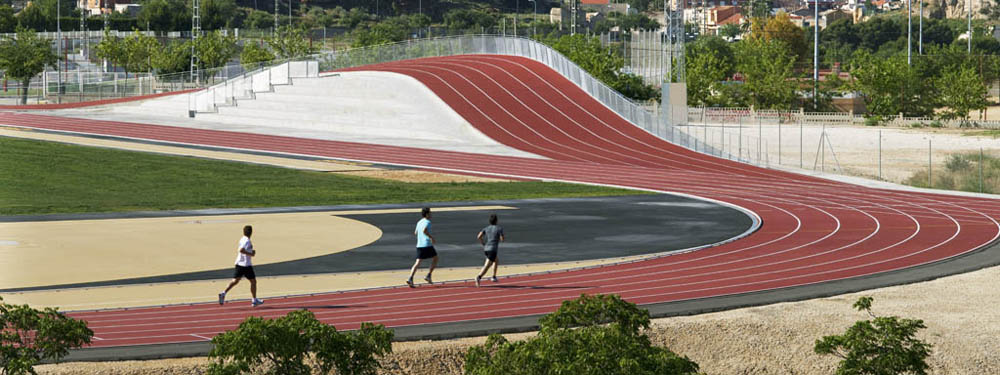 3D Athletics Track / Subarquitectura