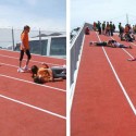 3D Athletics Track / Subarquitectura 3D Athletics Track / Subarquitectura © Subarquitectura
