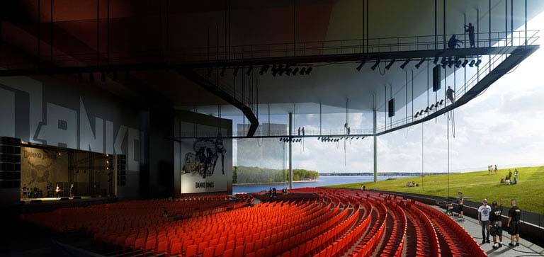 Trois-Rivières Amphitheatre / Paul Laurendeau