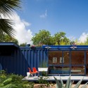 Container Guest House / Poteet Architects Container Guest House / Poteet Architects © Chris Cooper
