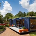 Container Guest House / Poteet Architects Container Guest House / Poteet Architects © Chris Cooper