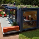 Container Guest House / Poteet Architects Container Guest House / Poteet Architects © Chris Cooper