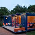 Container Guest House / Poteet Architects Container Guest House / Poteet Architects © Chris Cooper