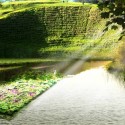 Xiang’he Garden City-Park of the Floating Gardens floating in pit