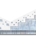 Sino-Danish Centre for Education and Research / Henning Larsen Architects Sino-Danish Centre for Education and Research / Henning Larsen Architects elevation 01