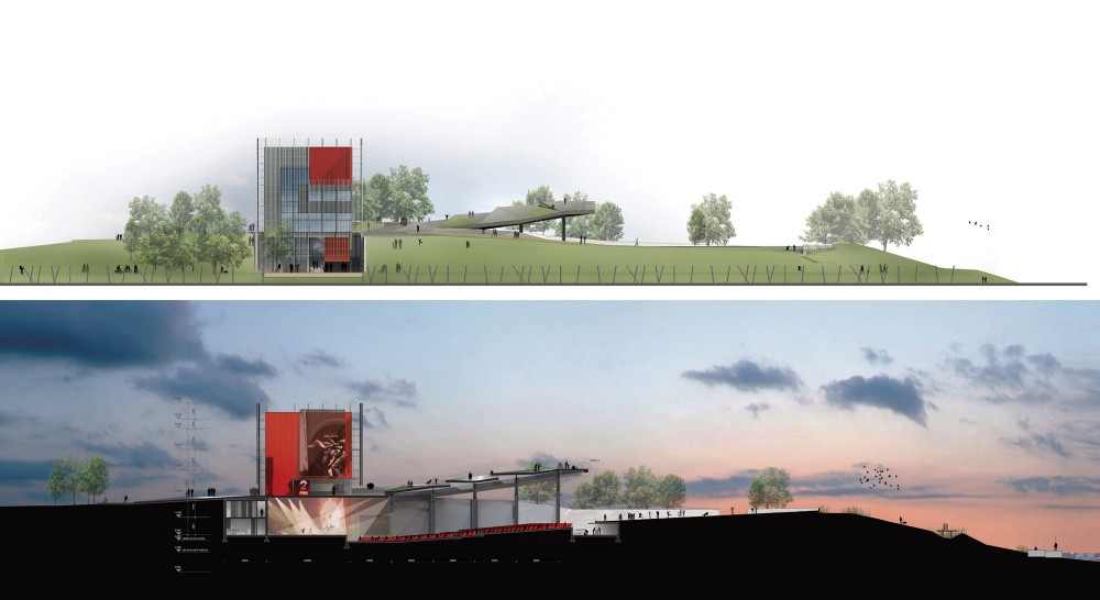 Trois-Rivières Amphitheater Competition proposal / ARCHITEM