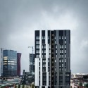 Social Housing Tower Of 75 Units In Europa Square / Roldán + Berengué Social Housing Tower Of 75 Units In Europa Square / Roldán + Berengué © Jordi Surroca