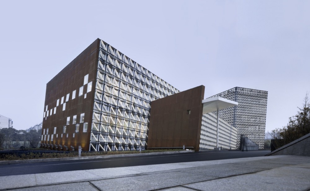 Northstar Changsha Delta Project Exhibition Hall / AZL architects