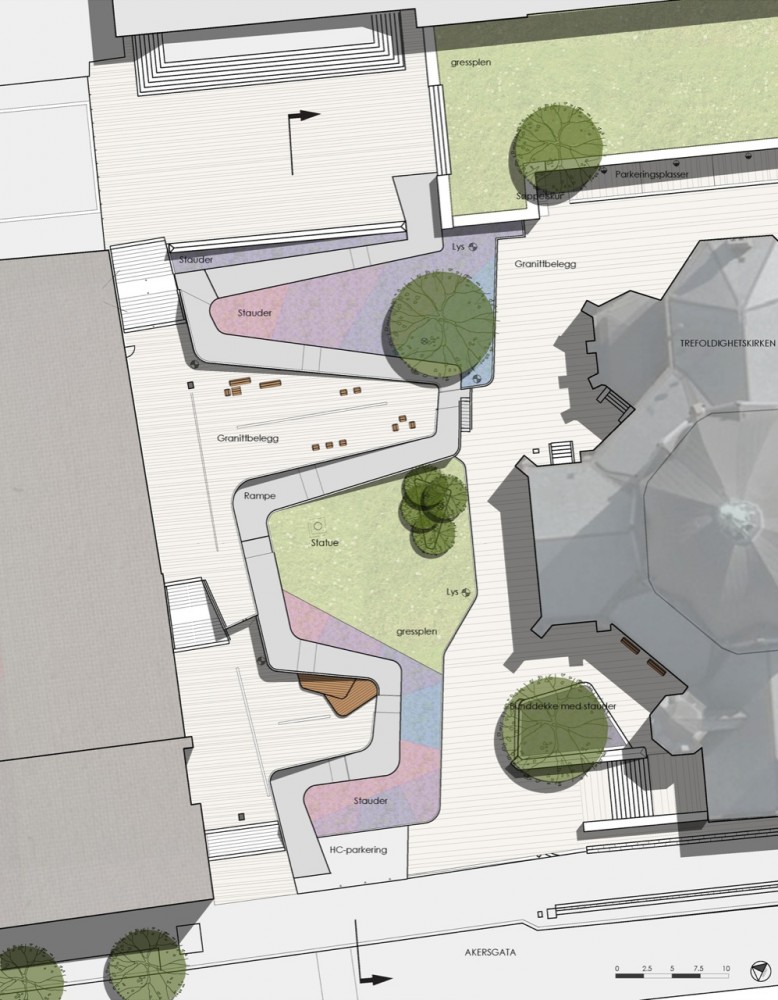 Schandorff Square / Østengen & Bergo AS