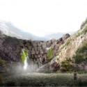 Visitor Center in Hengshan Temple / Latitude Studio Courtesy of Latitude Studio