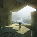 Visitor Center in Hengshan Temple / Latitude Studio Courtesy of Latitude Studio