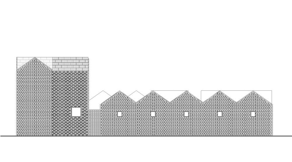 Three Courtyard Community Centre / AZL architects