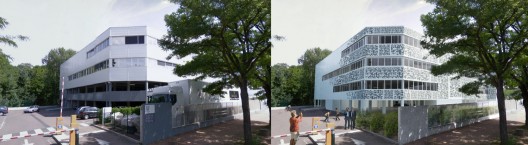 DIJON - FAC ENTRANCE - before-after