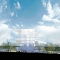 IPOST Headquarters Building / studiobv36 elevation 03