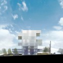 IPOST Headquarters Building / studiobv36 elevation 04