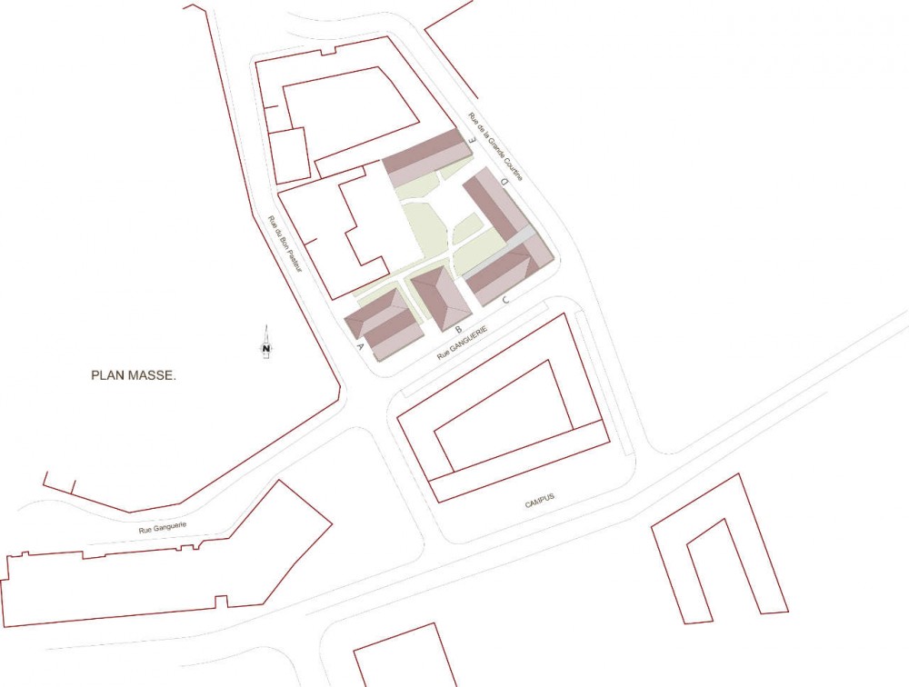 44 Logements Étudiants Dans Campus de Troyes / Colomès + Nomdedeu Architectes
