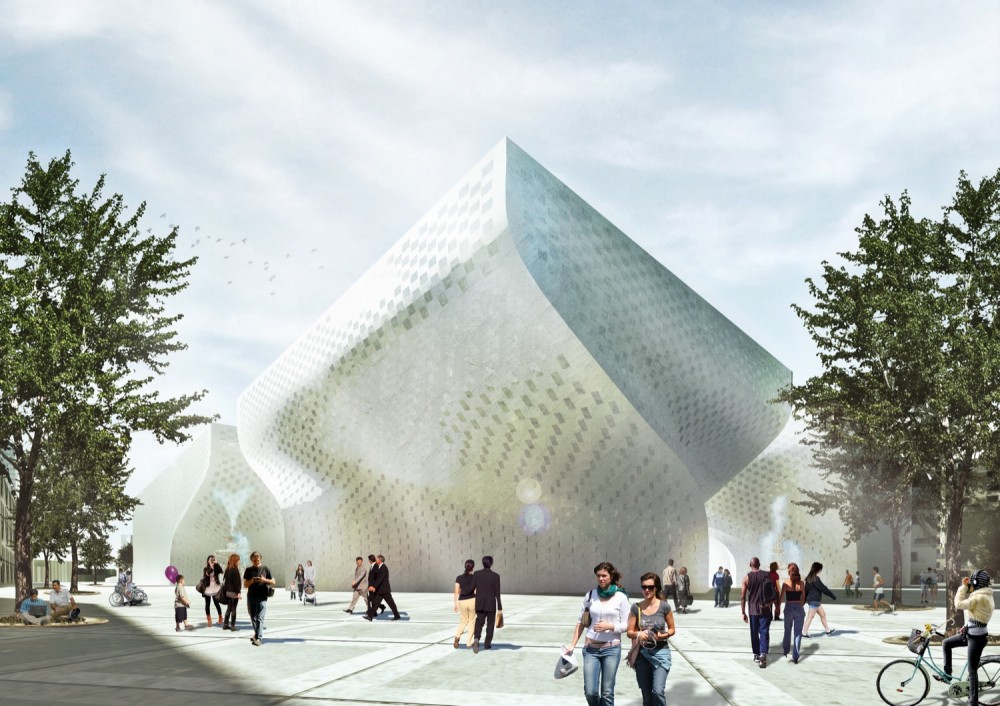 BIG wins the competition to design a major Cultural Center in Albania
