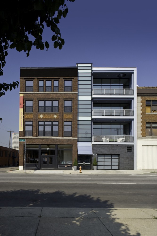 225 North Fourth Lofts / Jonathan Barnes Architecture and Design