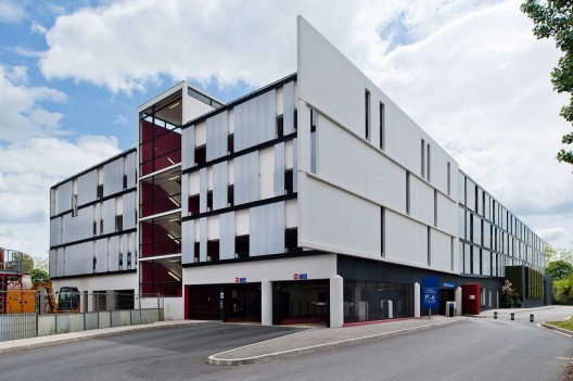 Parking Sucy En Brie / Agence Carbonnet Architectes, IOSIS Infrastructure