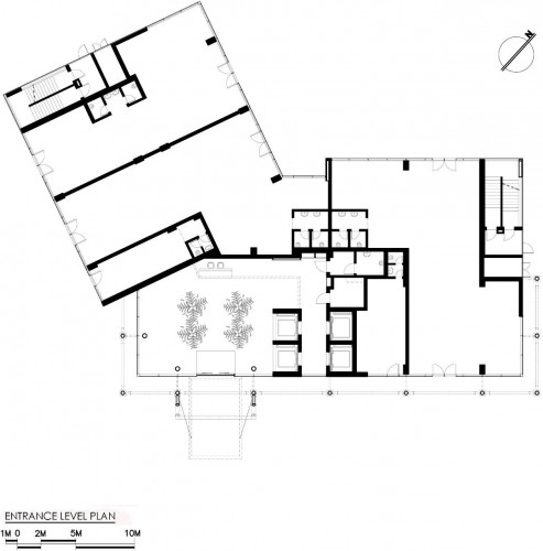 entrance level plan