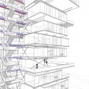 Vertical Villages for European Snowbirds / OFF Architecture, PR Architect and Samuel Nageotte Vertical Villages for European Snowbirds / OFF Architecture, PR Architect and Samuel Nageotte Perspective Detail 05