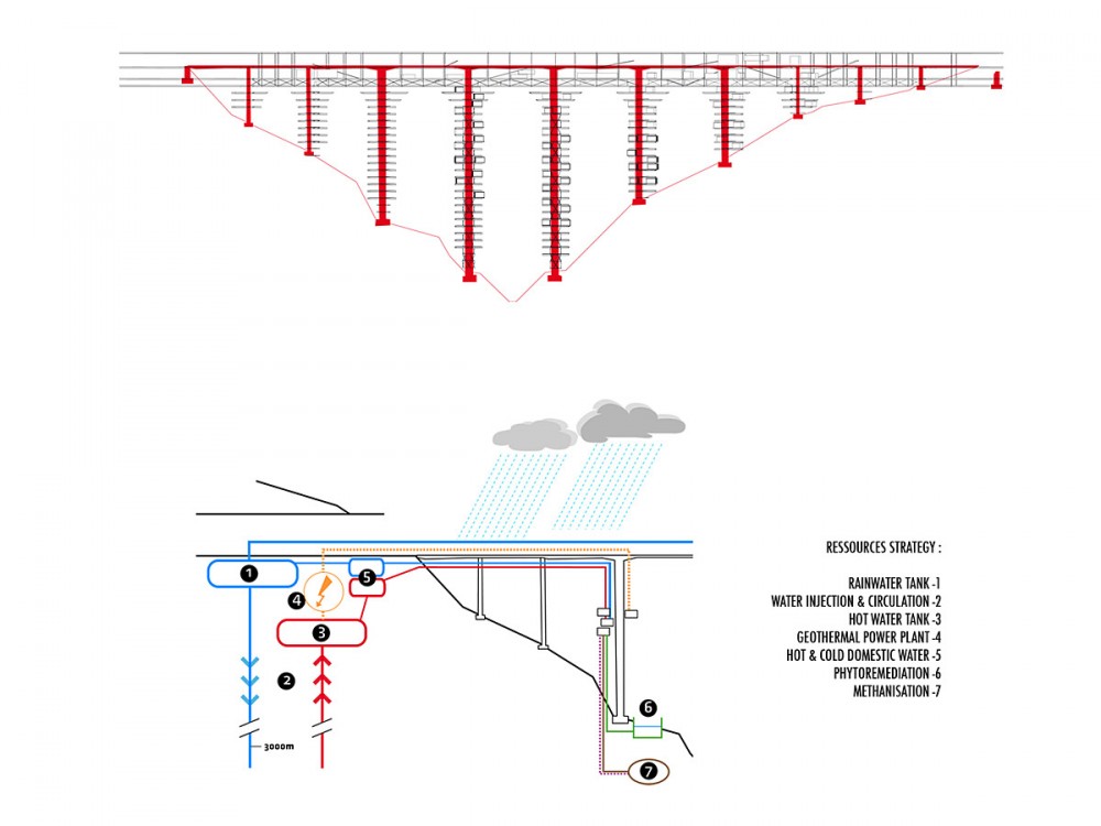 Vertical Villages for European Snowbirds / OFF Architecture, PR Architect and Samuel Nageotte