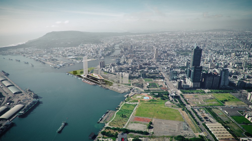 Kaohsiung Port and Cruise Service Center Proposal / JET Architecture, CXT Architects & Archasia Design Group