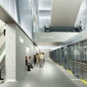 Rennes Metro Station / Atelier Zündel & Cristea Rennes Metro Station / Atelier Zündel & Cristea Courtesy Atelier Zündel & Cristea