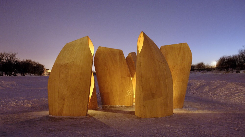 Winnipeg Skating Shelters / Patkau Architects