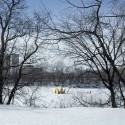 Winnipeg Skating Shelters / Patkau Architects Winnipeg Skating Shelters / Patkau Architects © James Dow