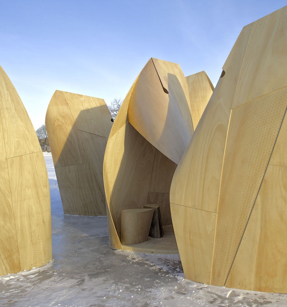 Winnipeg Skating Shelters / Patkau Architects