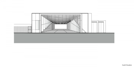 south elevation