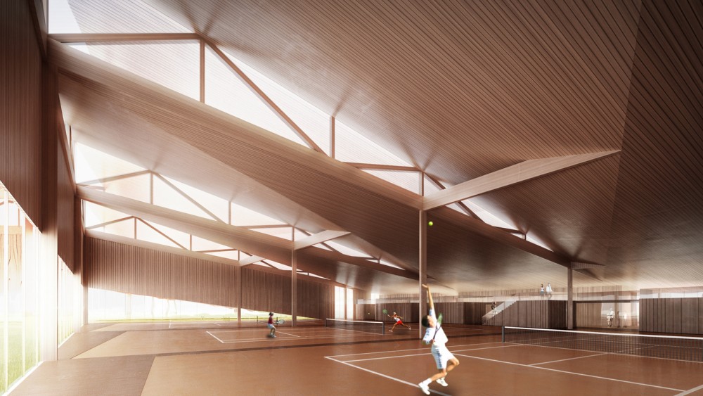 Södra Tennis Hal / Deve Architects