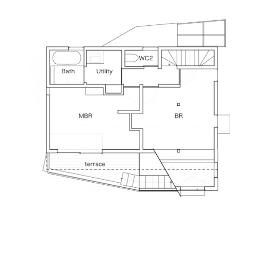second floor plan