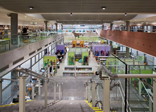 São Paulo Library / Aflalo and Gasperini Architects