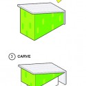 NOLA Modern Proposal NOLA Modern Proposal massing diagram