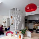 Family Apartment with Emmental Stairs / Éva Katona, Péter Szigeti © Gerardo Altemir