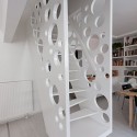 Family Apartment with Emmental Stairs / Éva Katona, Péter Szigeti © Gerardo Altemir