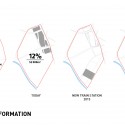 Masterplan of Juzne Centrum / CHYBIK+KRISTOF ASSOCIATED ARCHITECTS distribution diagram 03